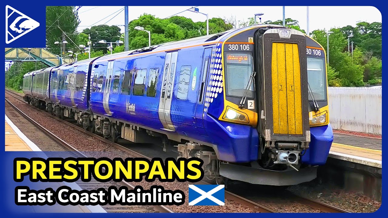 Trains at Prestonpans (ECML) 05/06/2023
