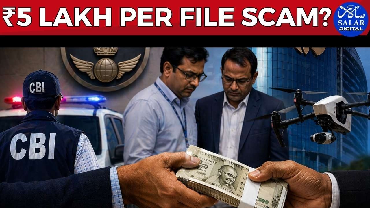 CBI Arrests DGCA Official, Reliance Consultant in Bribery Case