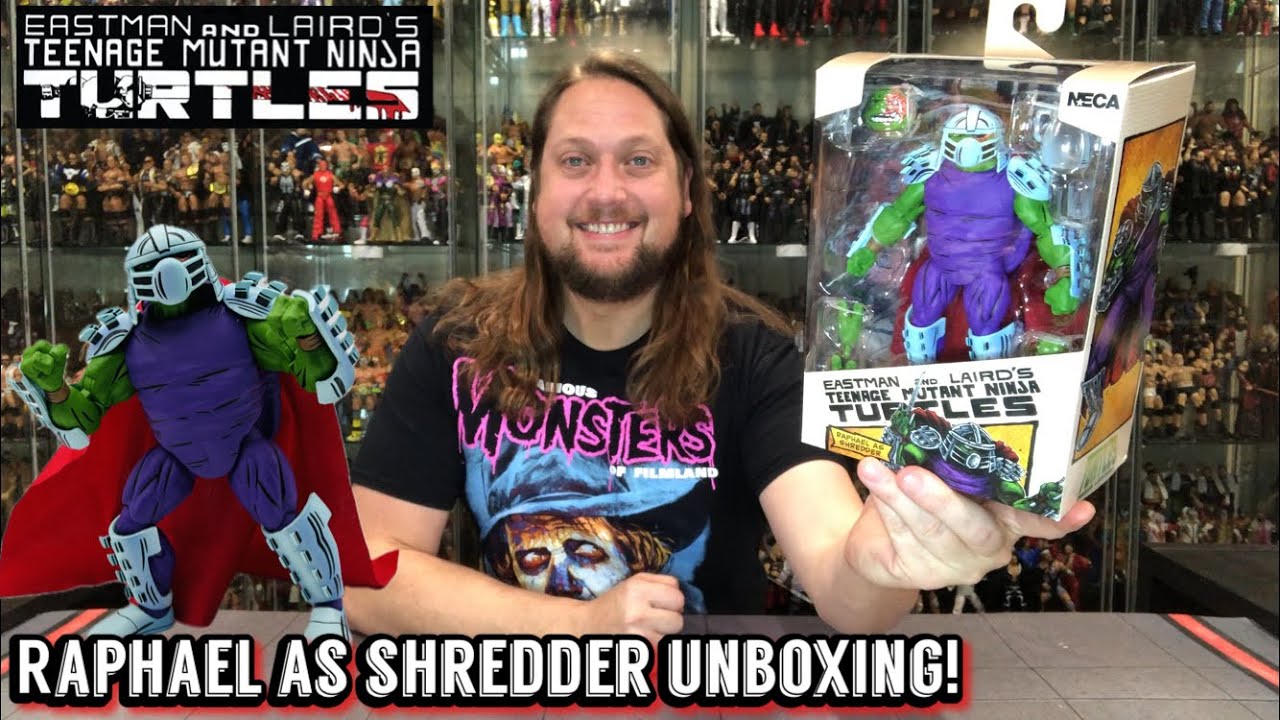 Raphael As Shredder Teenage Mutant Ninja Turtles NECA Unboxing & Review!