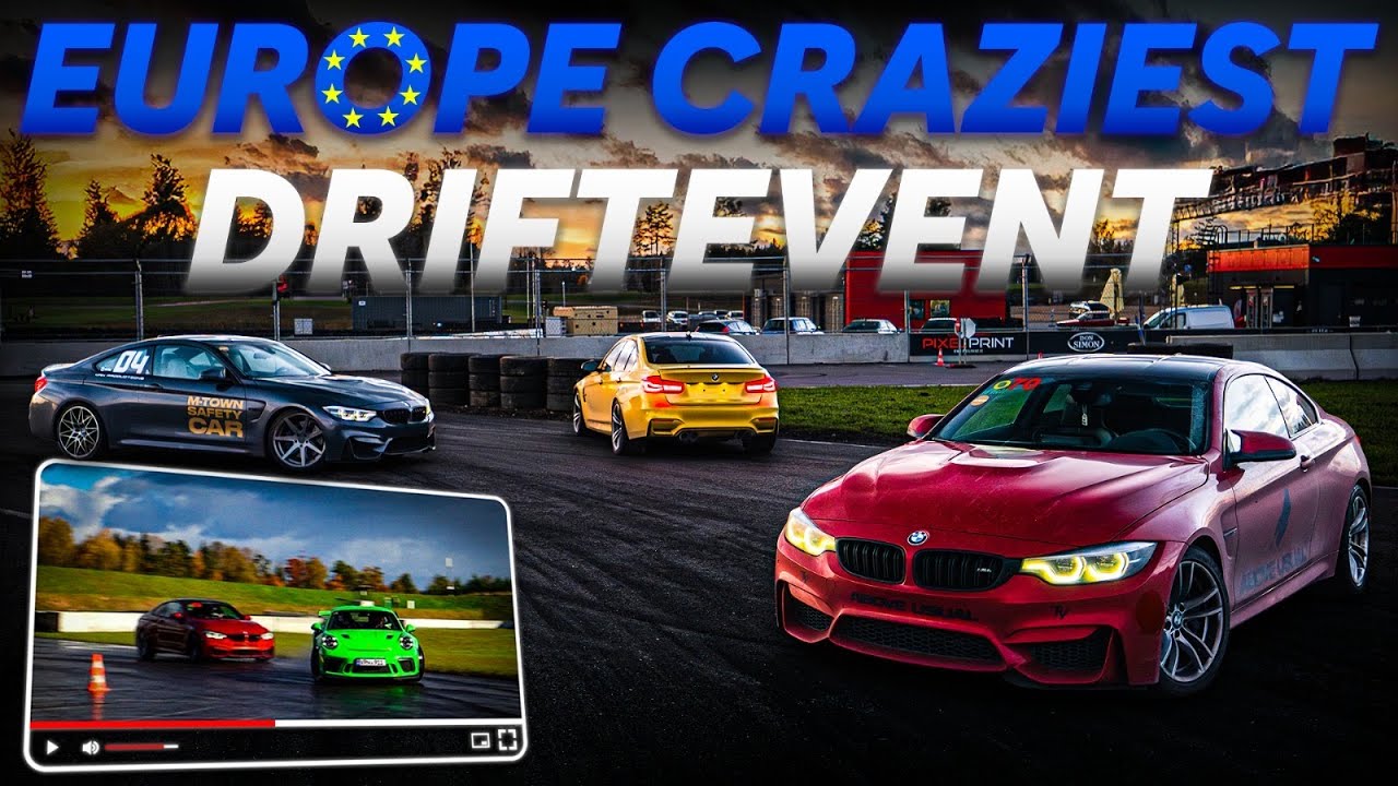 Дрифт PORSCHE GT3RS и BMW M4 в паре!? M Towner &mdash; путешествие по Эстонии, день 3