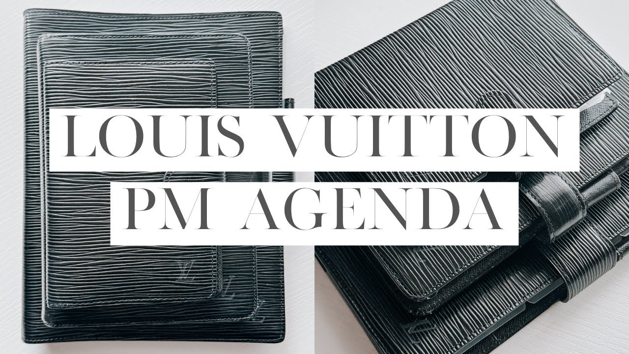 Louis Vuitton Small Ring Agenda | Wallet & Cash Envelope System | Vintage Epi PM Agenda Set Up