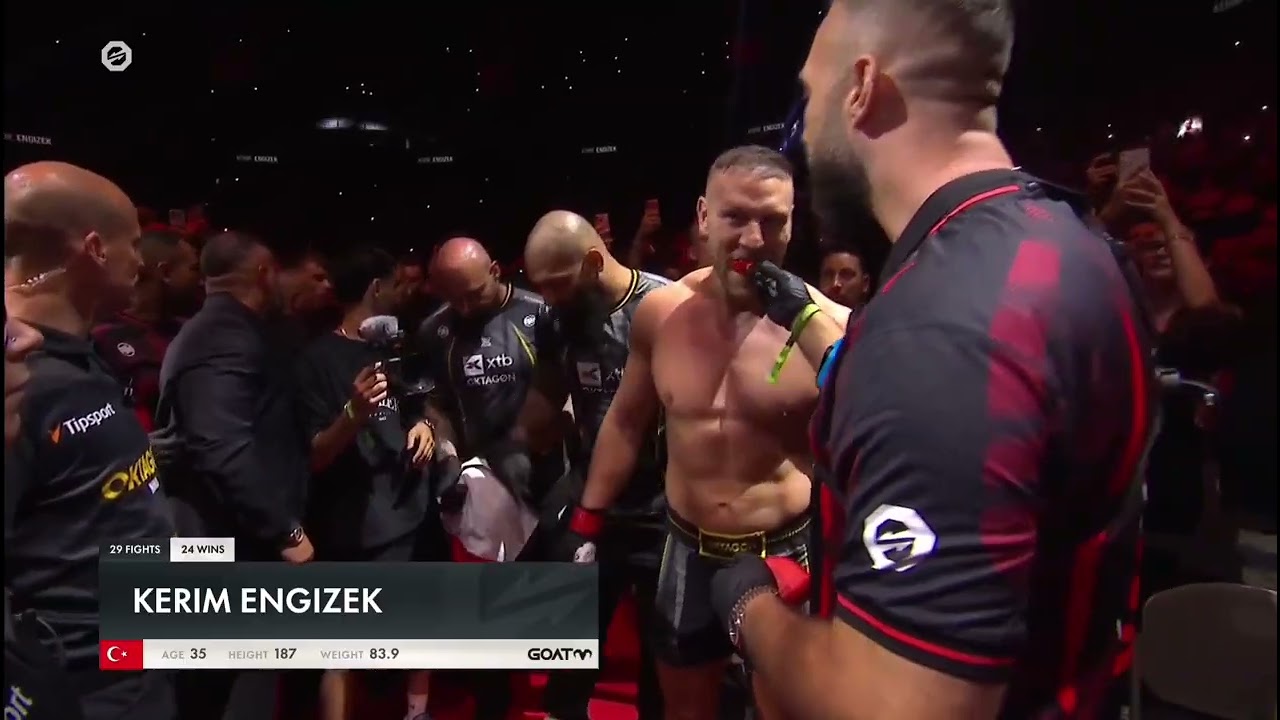 Kerim Engizek vs Jotko 2 Oktagon Walk To Cage! 🇹🇷 The Real Champion Kerim Engizek! #mma 
