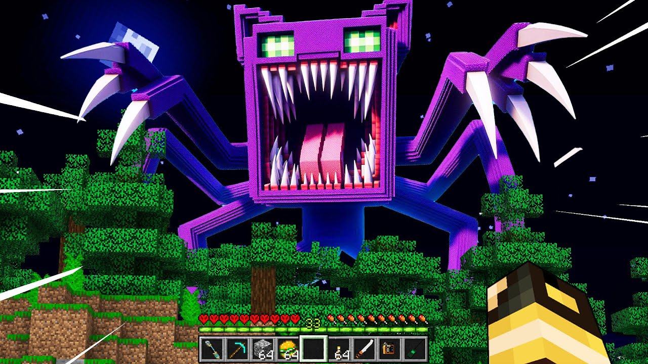 CATNAP È DIVENTATO SHY GUY SCP-096 NEL MIO MONDO DI MINECRAFT!!