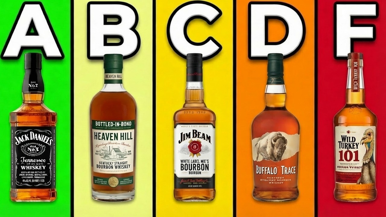 I Graded EVERY Major Bourbon Brand From A to F