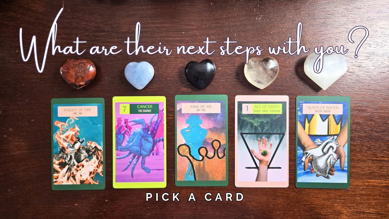 ..:: ❣️ Your person's next steps towards you... ❣️ ::.. pick a card ..:: love tarot reading ::..