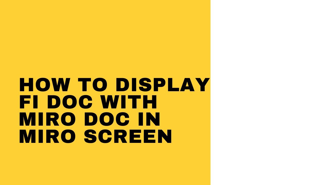 SAP MM: DISPLAY FI DOC WITH MIRO DOC IN MIRO SCREEN