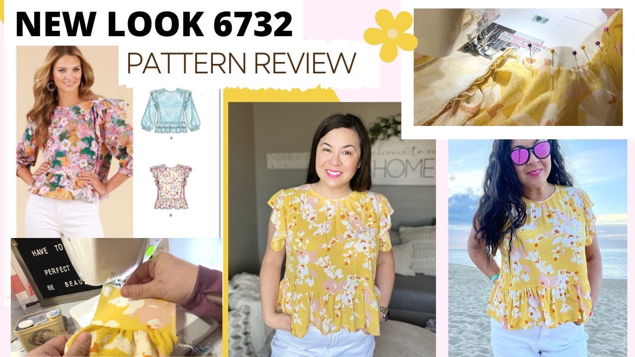 NEW LOOK 6732 PATTERN REVIEW FOR YOUR SPRING HANDMADE WARDROBE, GREAT SPRING SEWING PATTERNS.