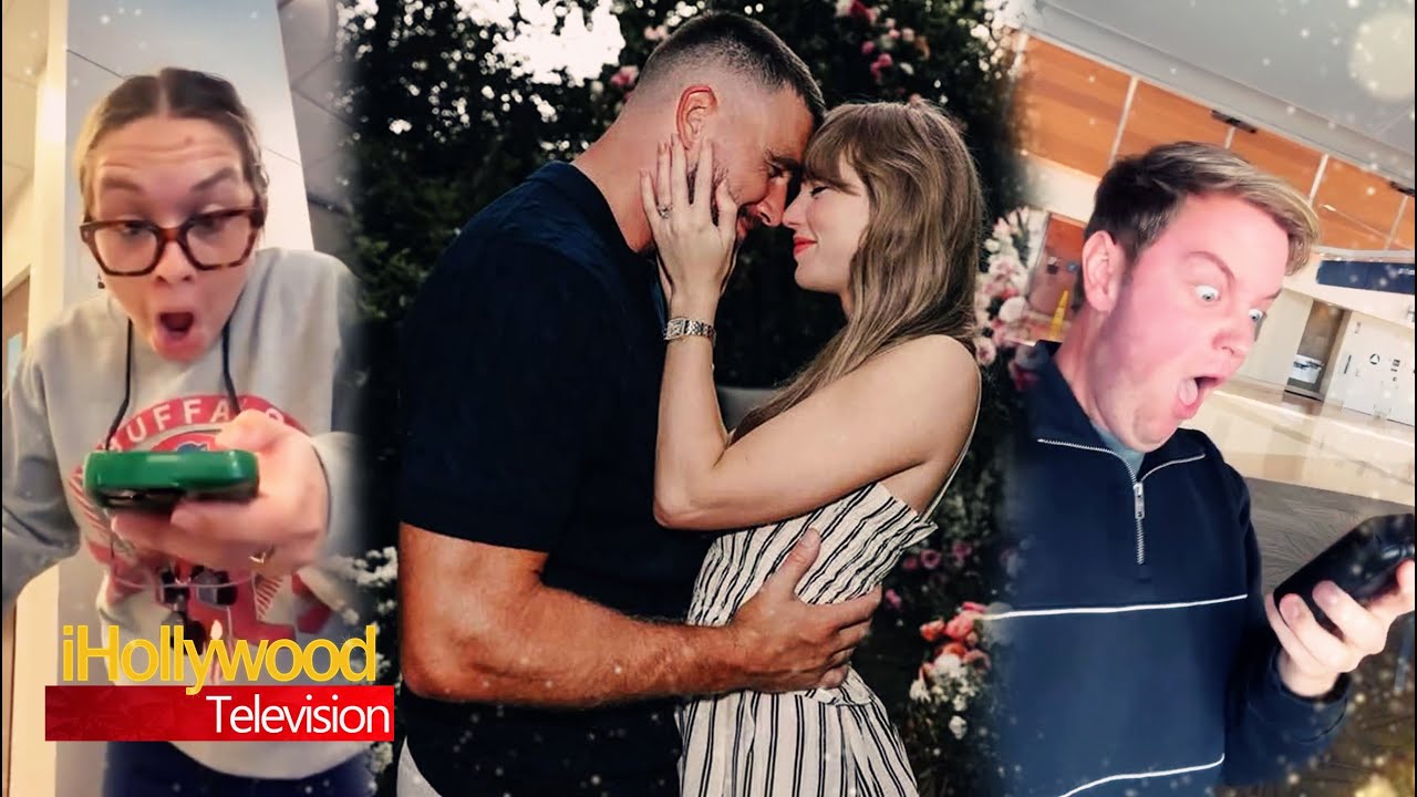 Taylor Swift and Travis Kelce ENGAGED! - Celebrities & Swifties React