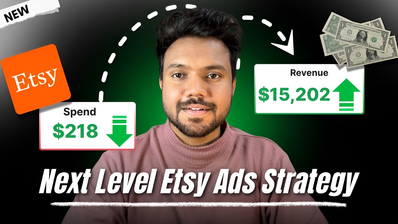 How I Use $10/Day Etsy Ads to Generate $15000 In a Month! (Live Results)