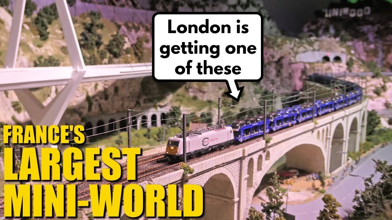 France's Largest Indoor Miniature World (& How They Are Helping To Build London's)
