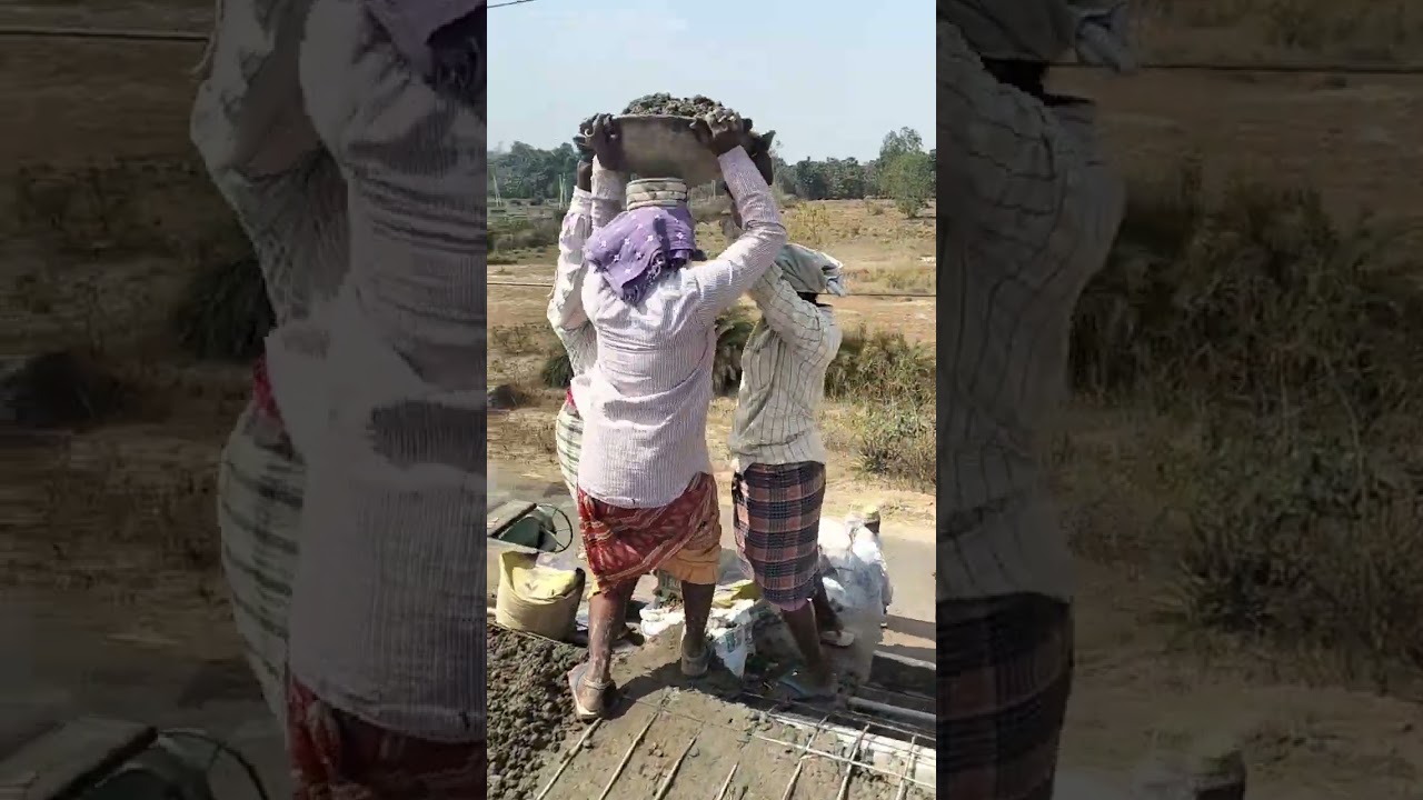 # Durgamma #Temple slab work live#