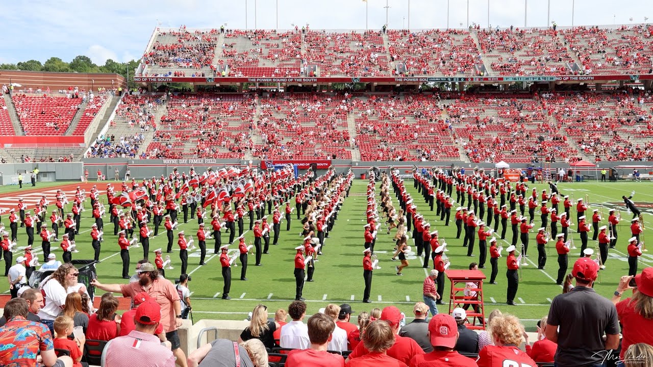 NC State Marching Band - Pregame Show, Part 1 at Football Game, 9/14/2024