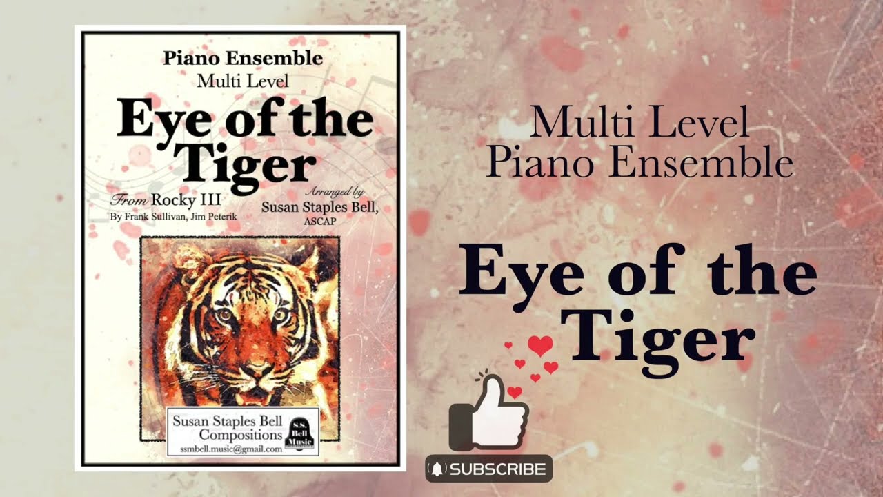 Eye of the Tiger | Multi Level Piano Ensemble