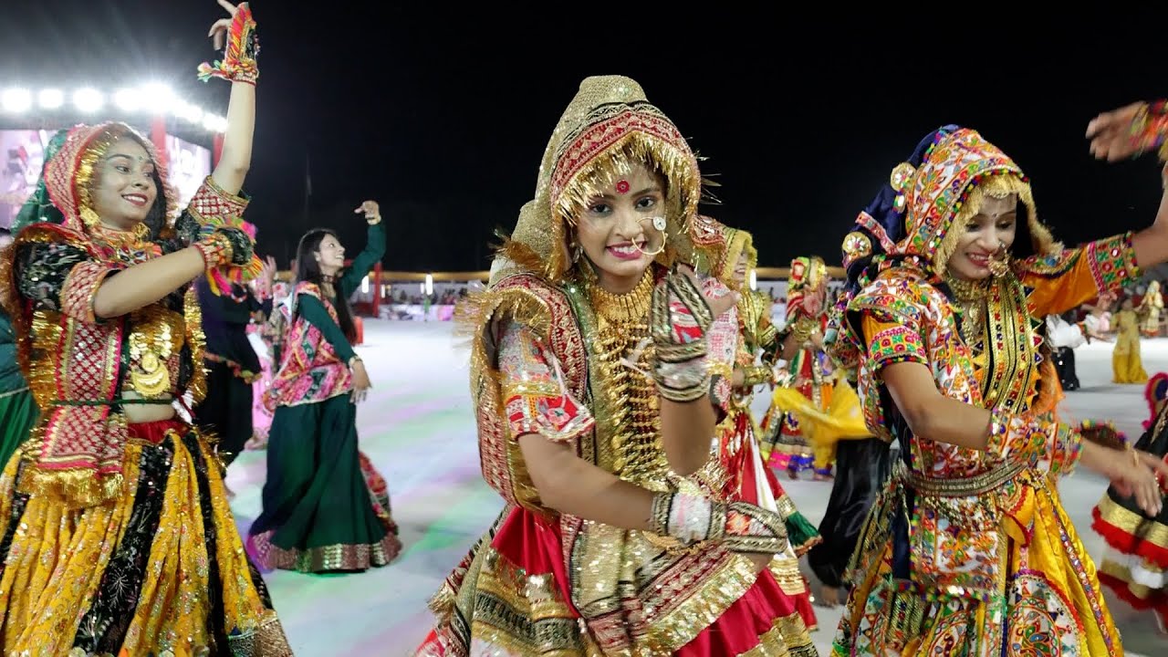 NAVRATRI GUJRAT GARBA | JAMAVAT 2025 HIGHLIGHT | RK MOVIE & CLICKPOINT | PORBANDAR