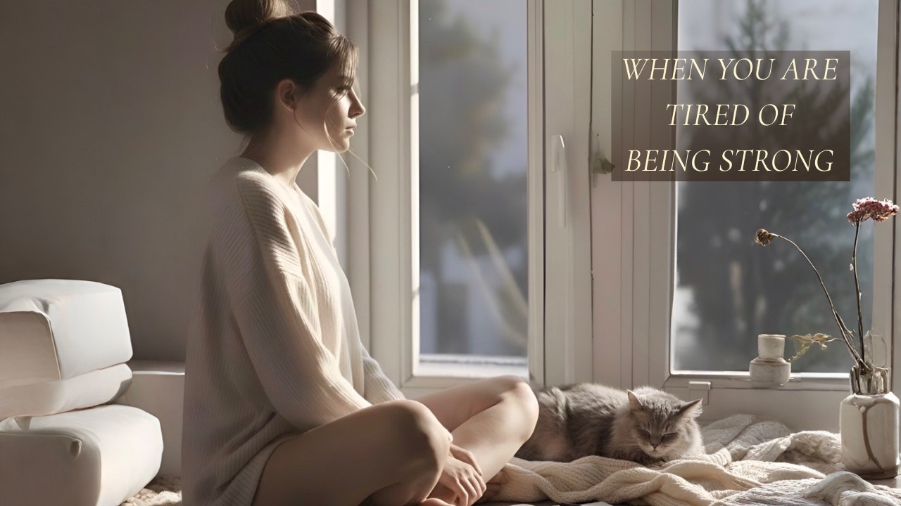 When You Are Tired of Being Strong | A Gentle Emotional Reset