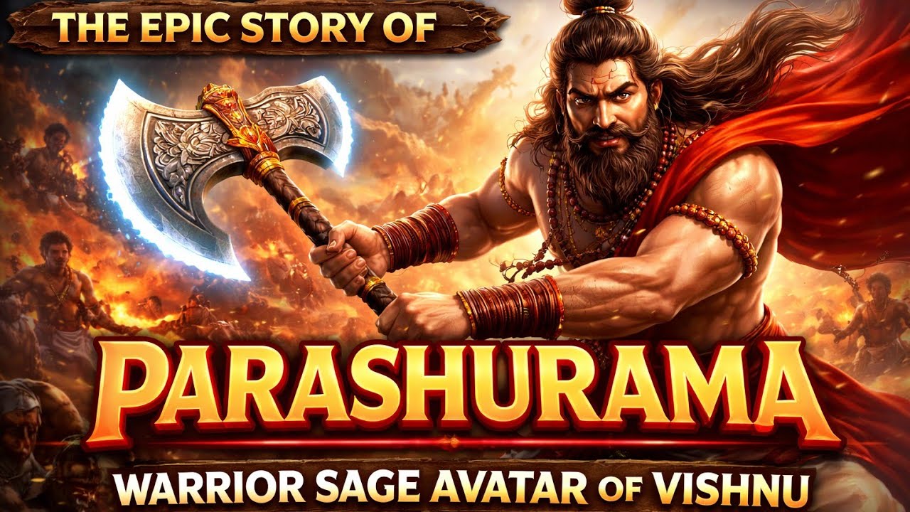 The Epic Story of Parashurama | The Fierce Warrior Sage Avatar of Vishnu | Hindu Mythology
