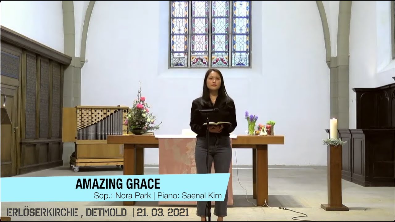 나 같은 죄인 살리신 (Amazing grace) | Sop. 박은경 [Nora Park]
