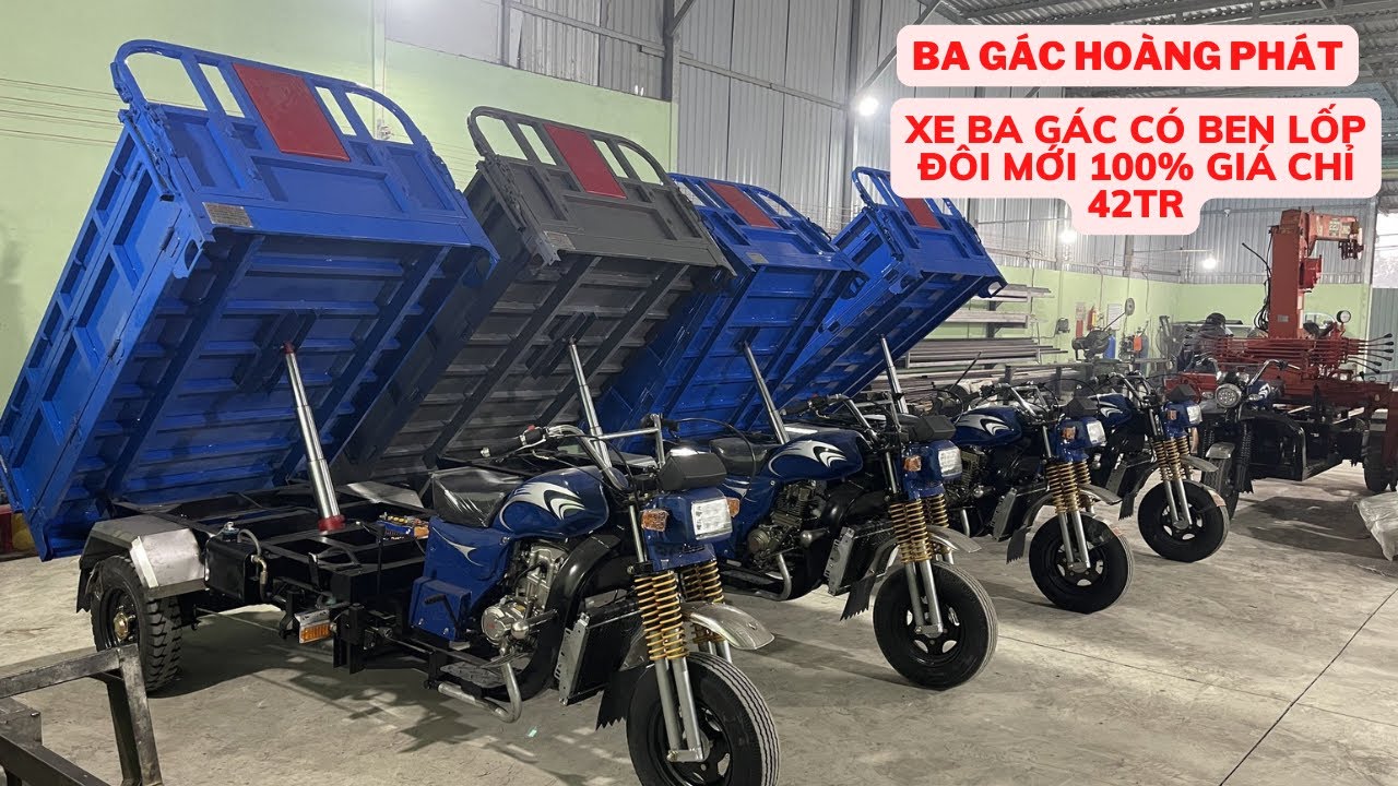Mẫu Xe Ba Gác Có Ben Bánh Đôi Giá Hợp Túi Tiền Chỉ 42 Triệu | Hotline: 0877.6789.47