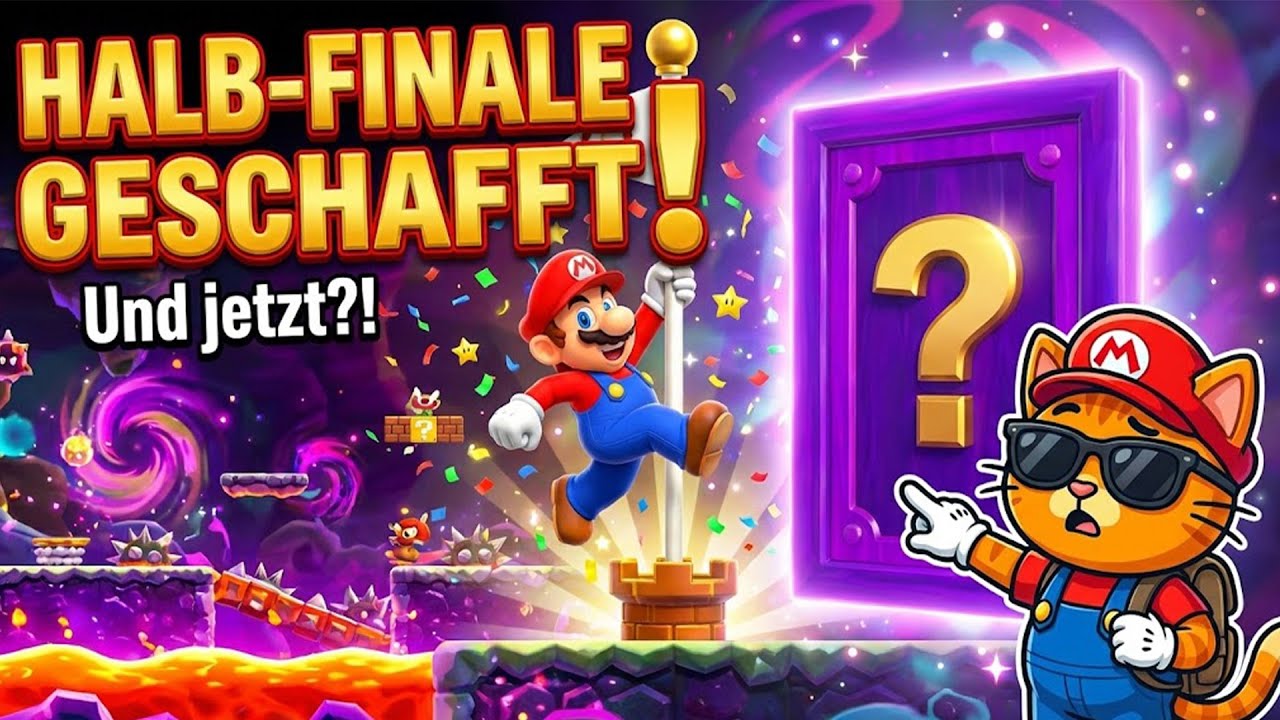 DAS HALB-FINALE IST GESCHAFFT! 🎉 Aber was kommt jetzt?! 😱 | Mario Bros. Wonder | Spezial Folge 4