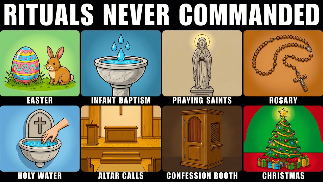 Every Church Ritual God Never Actually Commanded