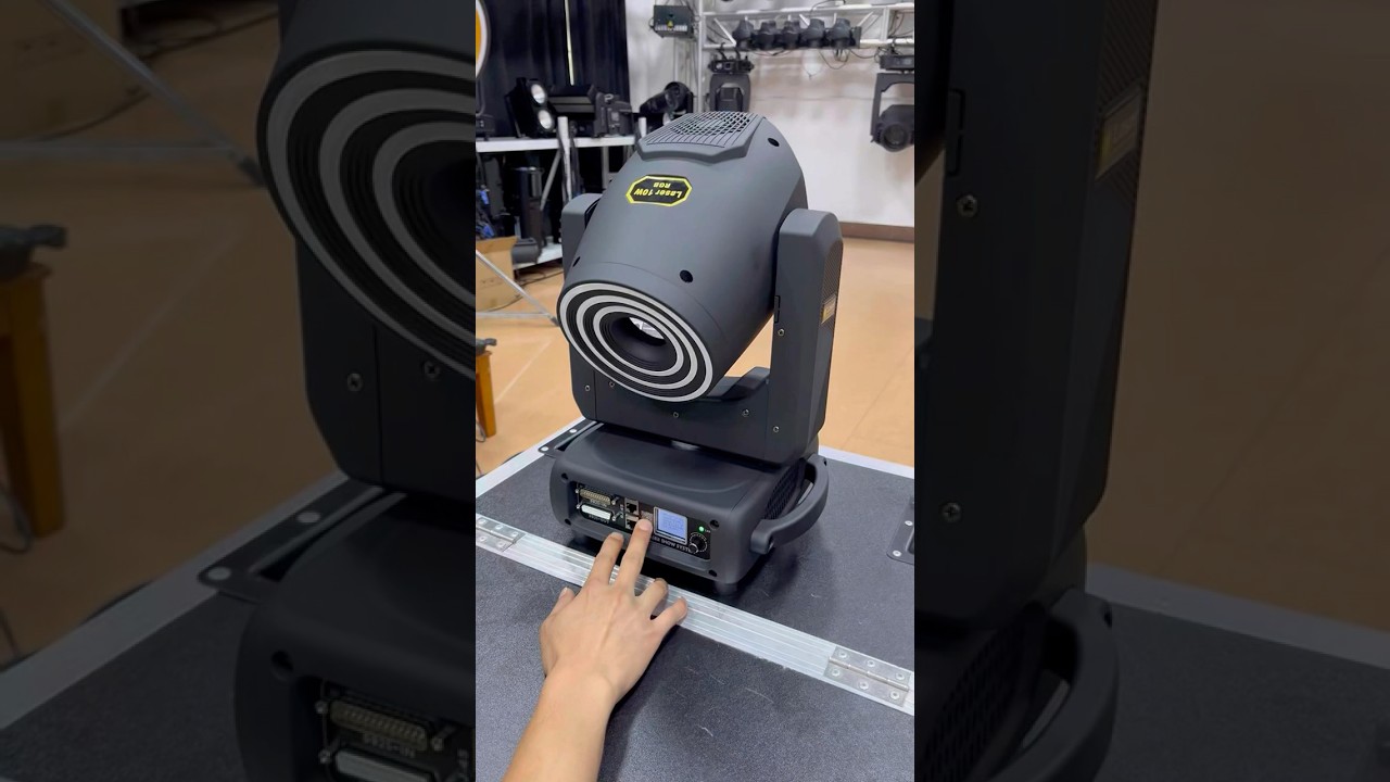 Light Up Concerts With A 10W RGB Moving Head Laser For Stunning Stage Shows