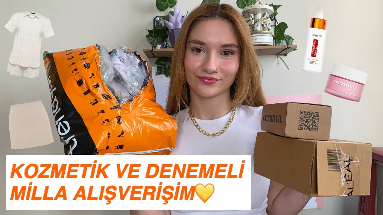 KOZMETİK VE DENEMELİ MİLLA ALIŞVERİŞİM💖⁉️