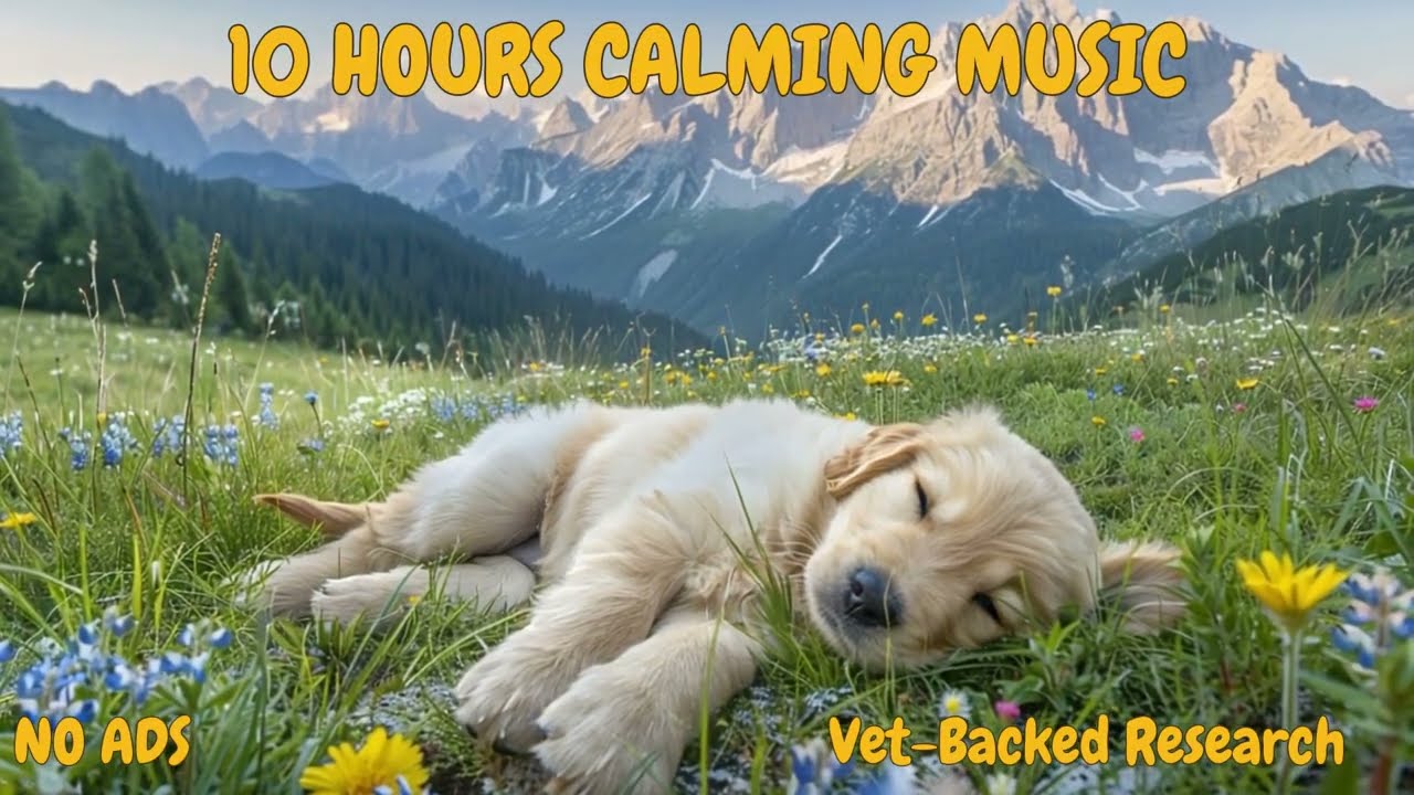 10 Hours Science-Based Dog Music | Separation Anxiety & Fear Relief