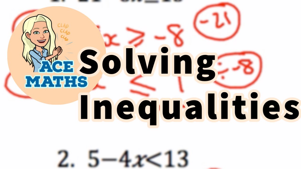 IGCSE & GCSE Maths - Solving Linear Inequalities