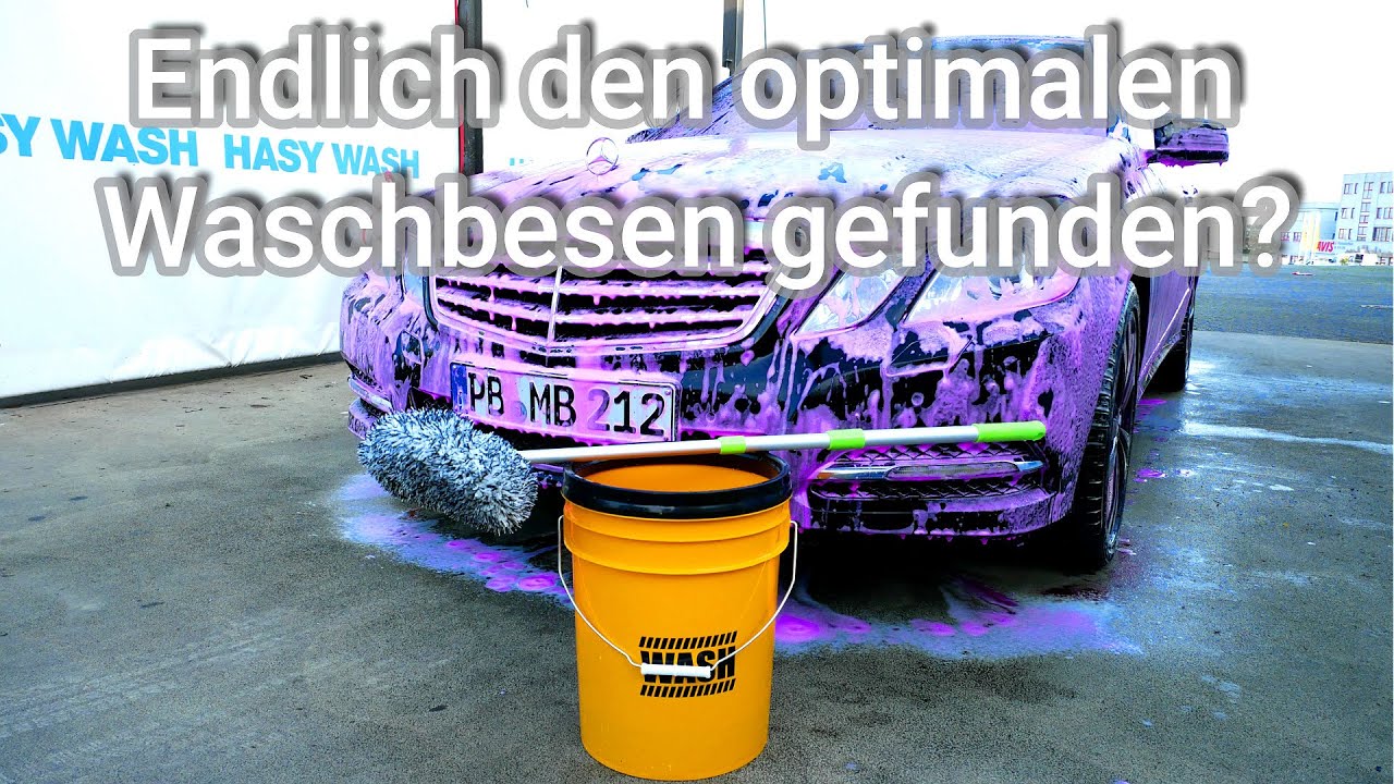 2-Eimer-Wäsche mit Waschbesen - Kombination aus Waschbesen und Brushcover ausprobiert