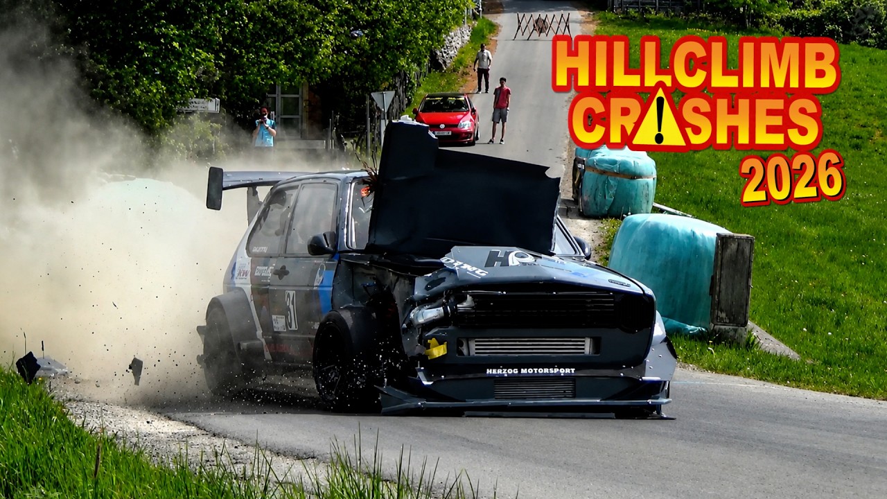 ⛰️ HILLCLIMB CRASH compilation!!!💥2026 Half-season summary (Chopito Rally)