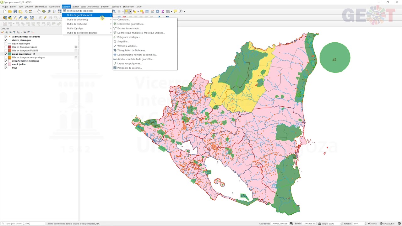 QGIS 3.x - TAMPON