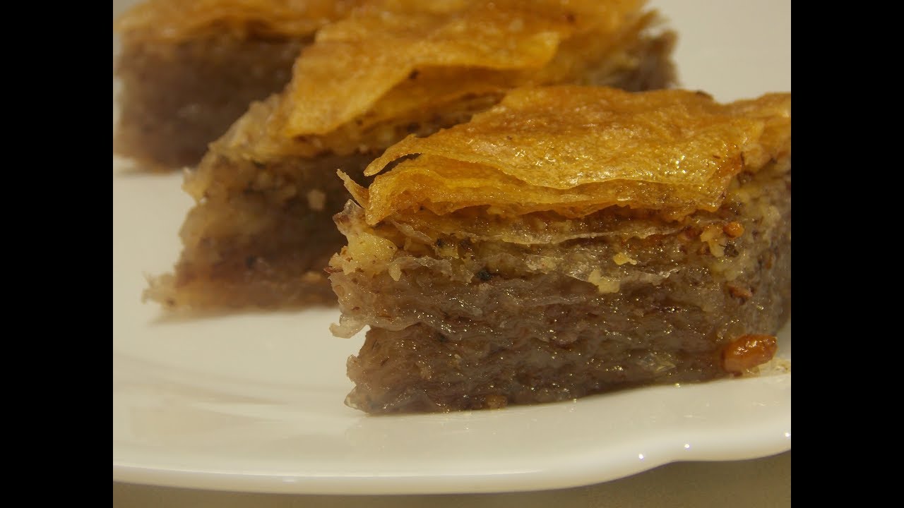 Baklava sa orasima (posno) - Baklava with walnuts (vegan)