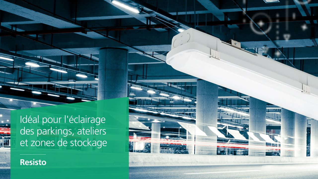 RESISTO, nouvelle génération de luminaire étanche.