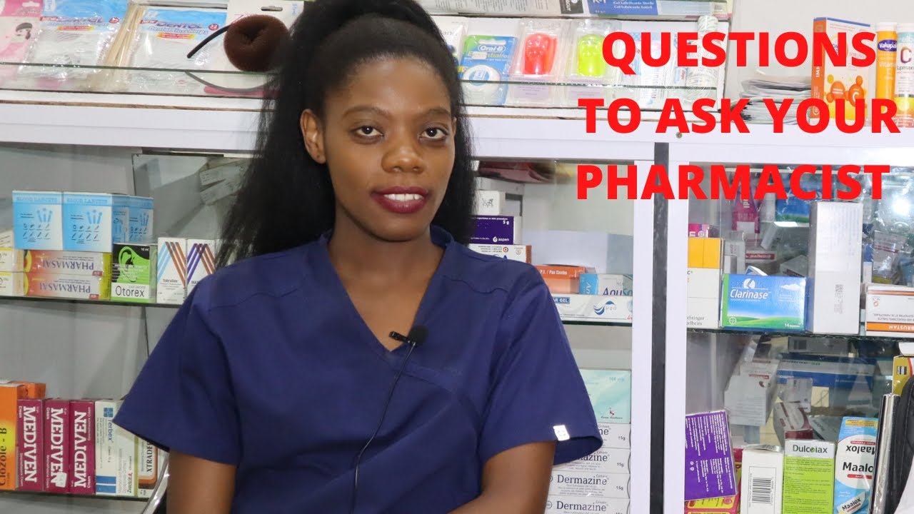 Questions to ask your pharmacist about medicines