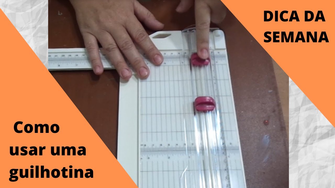 Como usar Guilhotina - dica da Semana