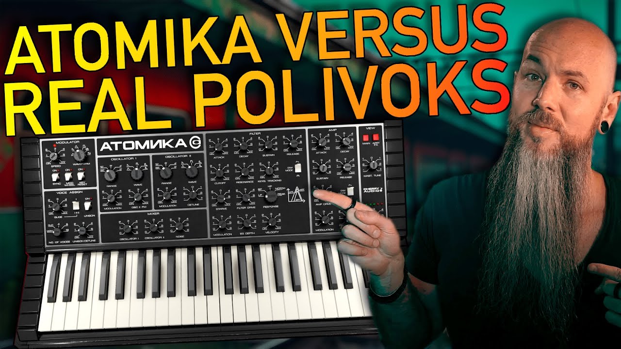 Cherry Audio Atomika VS Real Polivoks Hardware Which One Reigns SUPREME?