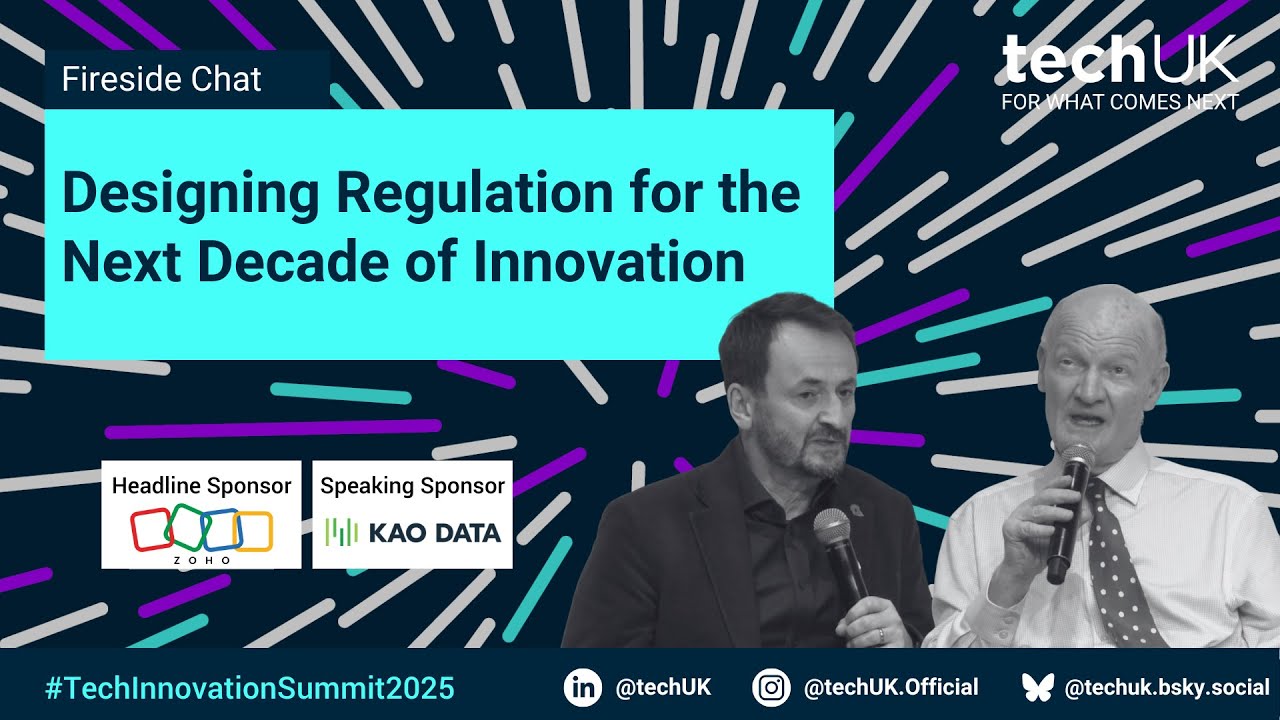 T& I Summit 2025 - Fireside chat: Designing Regulation for the Next Decade of Innovation