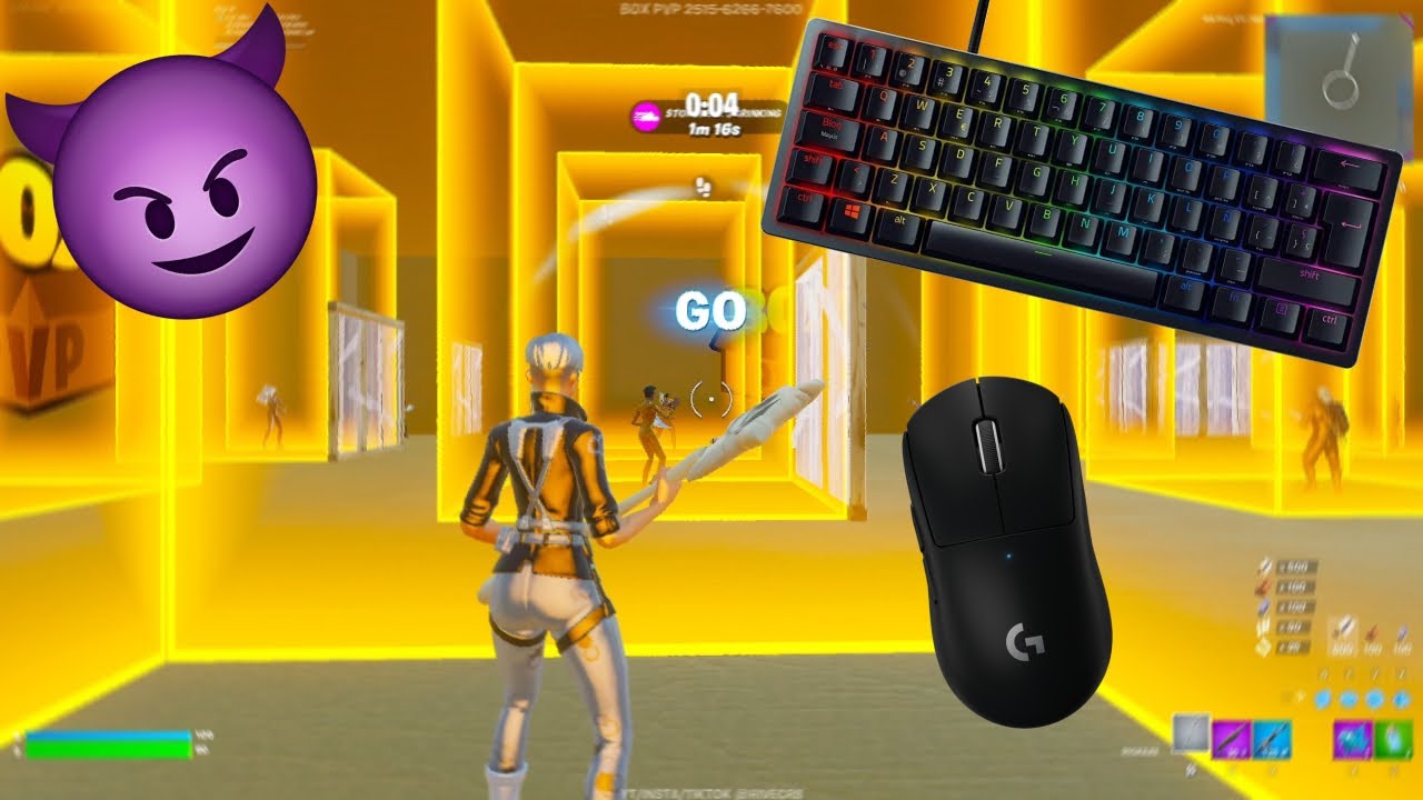 [240 FPS 4K] Box fights Chill Gameplay 🏆 Relaxing Keyboard Sounds 🎧😴