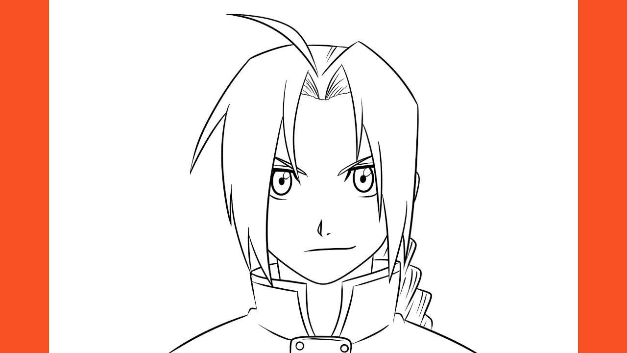 How To Draw Edward (Fullmetal Alchemist)