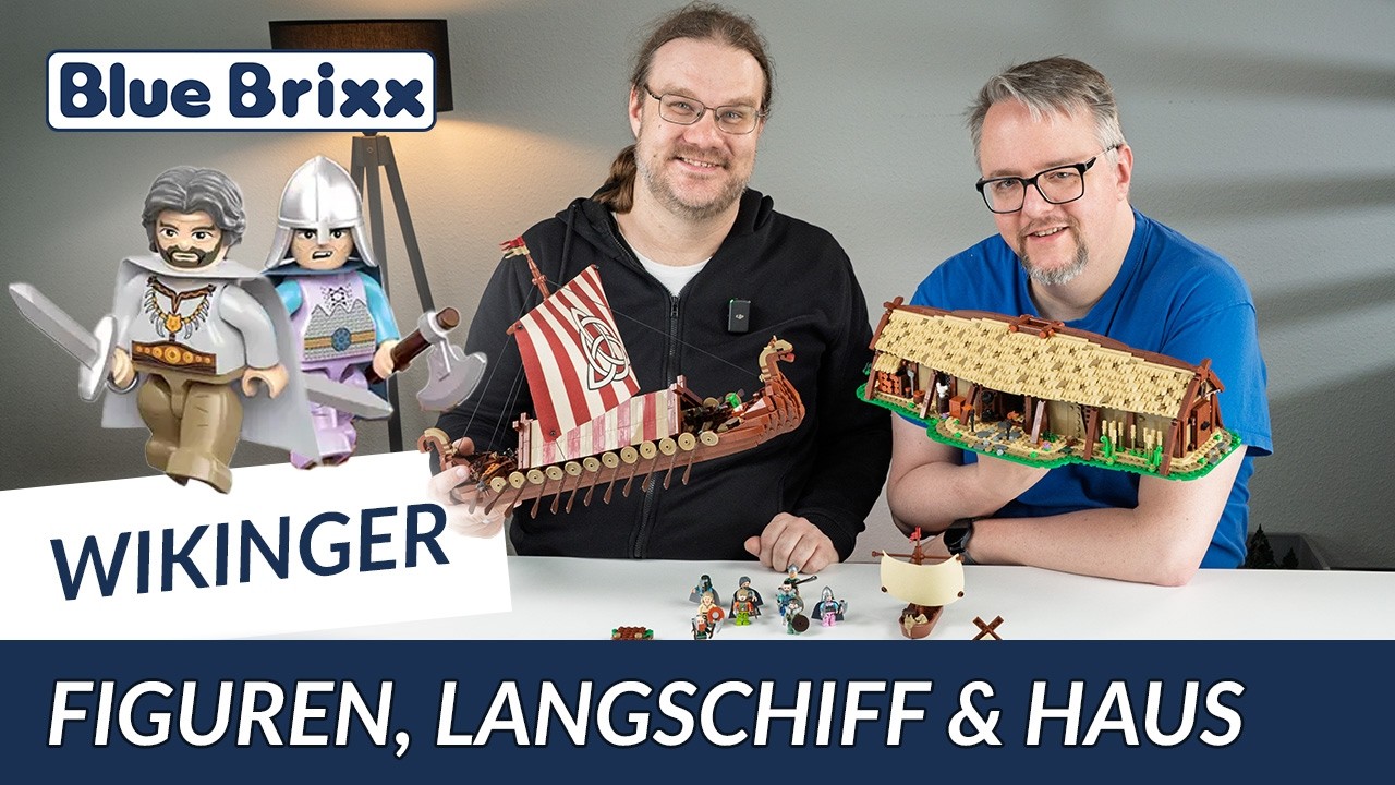 SO baust du ein episches Wikinger-Dorf aus Klemmbausteinen! | BlueBrixx-Sets im Überblick