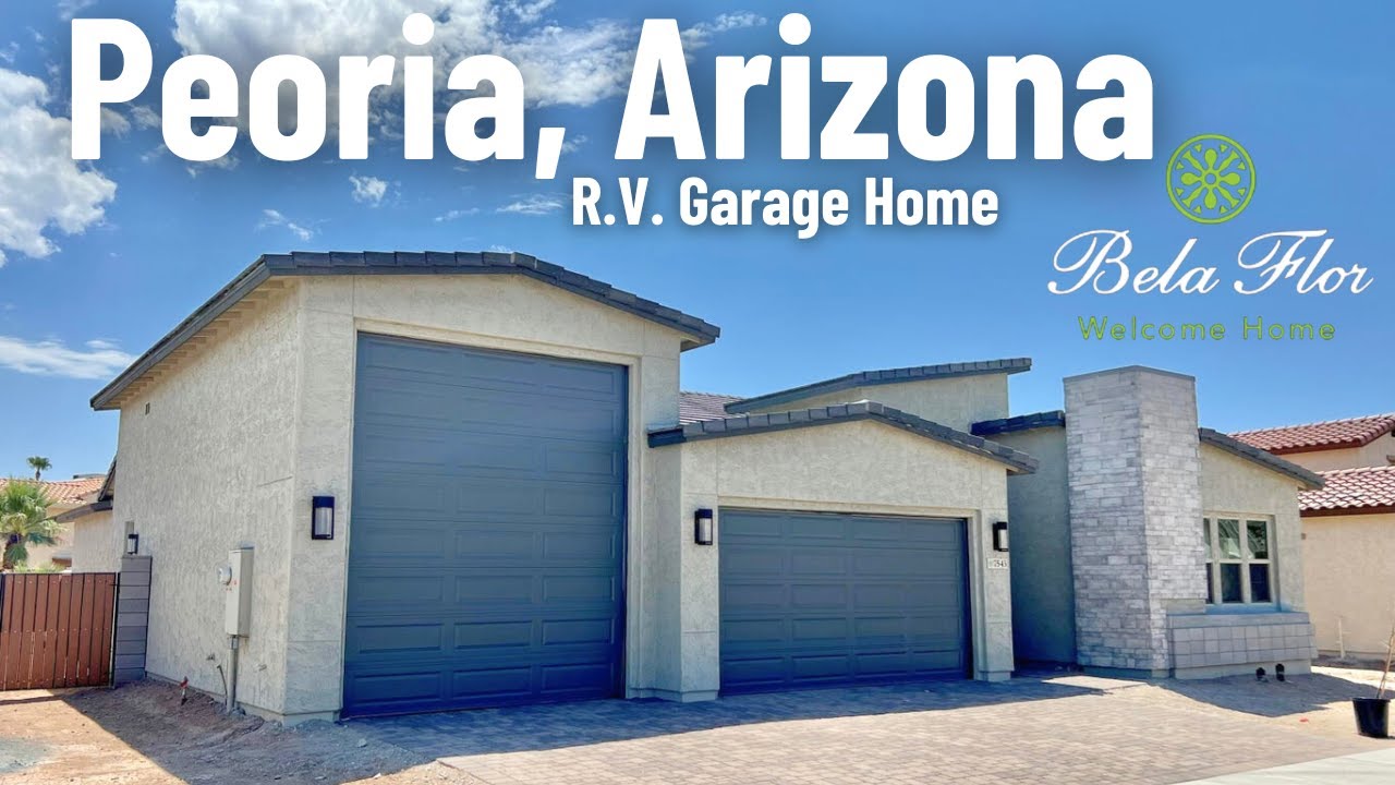 *INSANE* RV GARAGE HOME in Peoria Az | Bela Flor Communities | Peoria Real estate