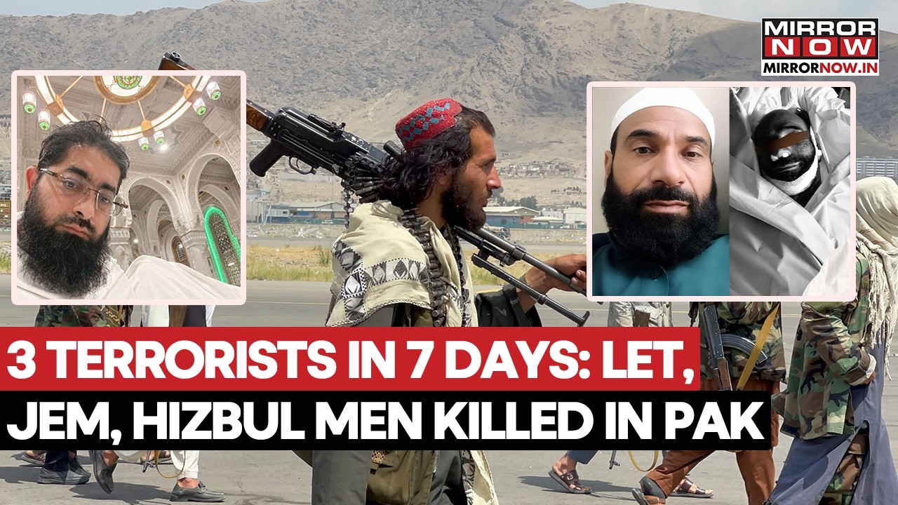 Counterterror Blitz: 3 Militants Of LeT, JeM & Hizbul Networks Killed Mysteriously In Pakistan