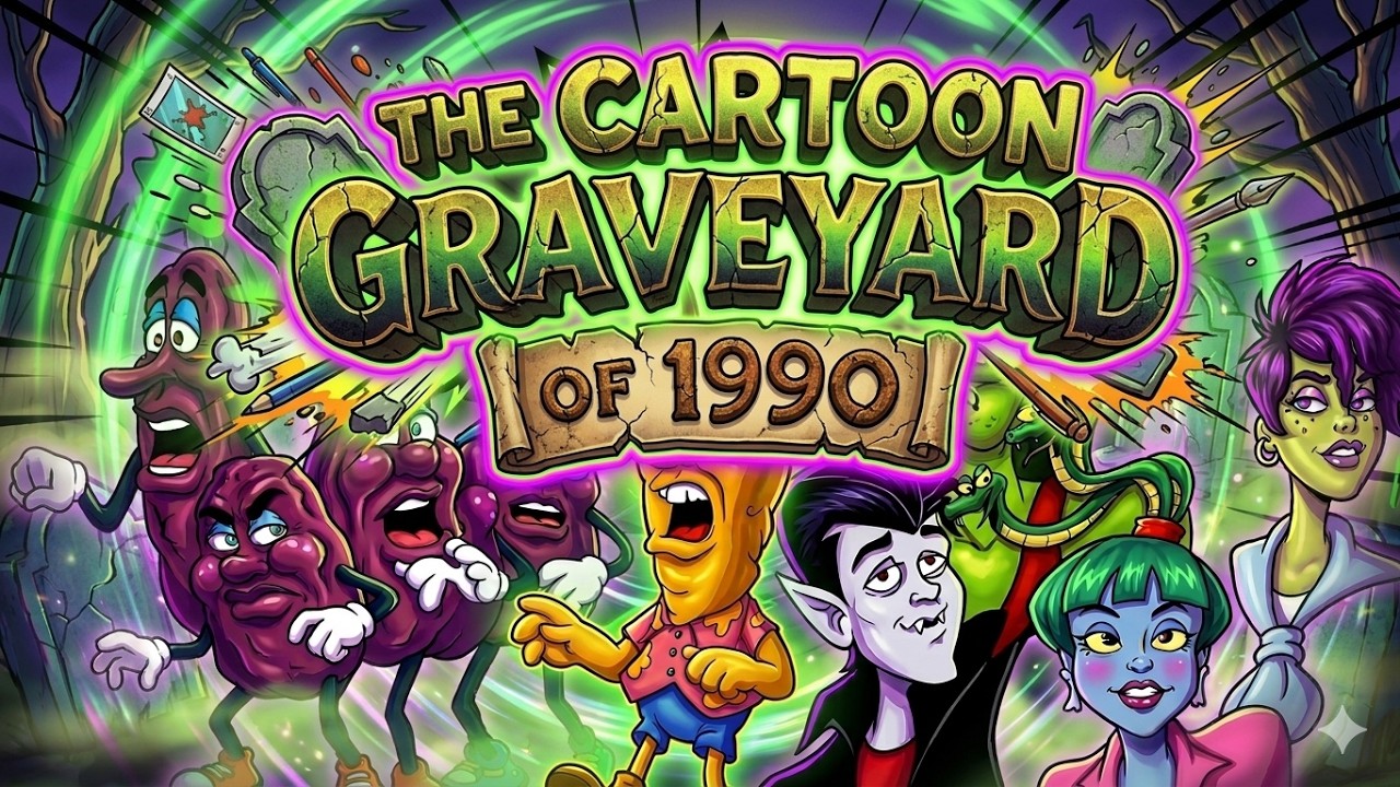 10 Forgotten Cartoons from 1990 That Disappeared Without a Trace