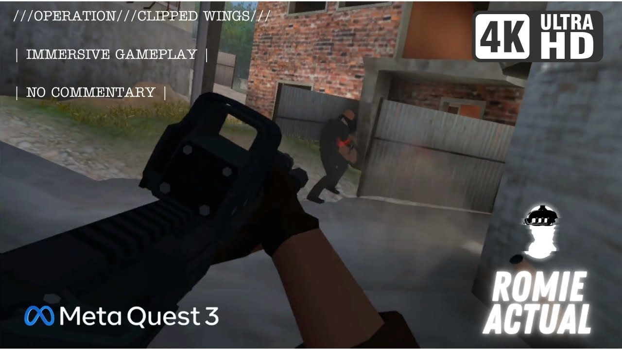 ///TACTICAL ASSAULT VR/// --Clipped Wings 001-- | Immersive Gameplay [No Commentary] 4K UHD 60FPS