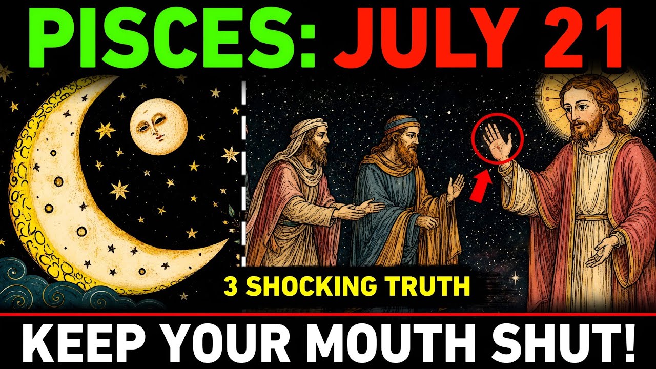 Pisces ♓ : JULY 21, 2026 &ndash; The FINAL Power Shift Arrives 🌑 3 Shocking Truths Await YOU!
