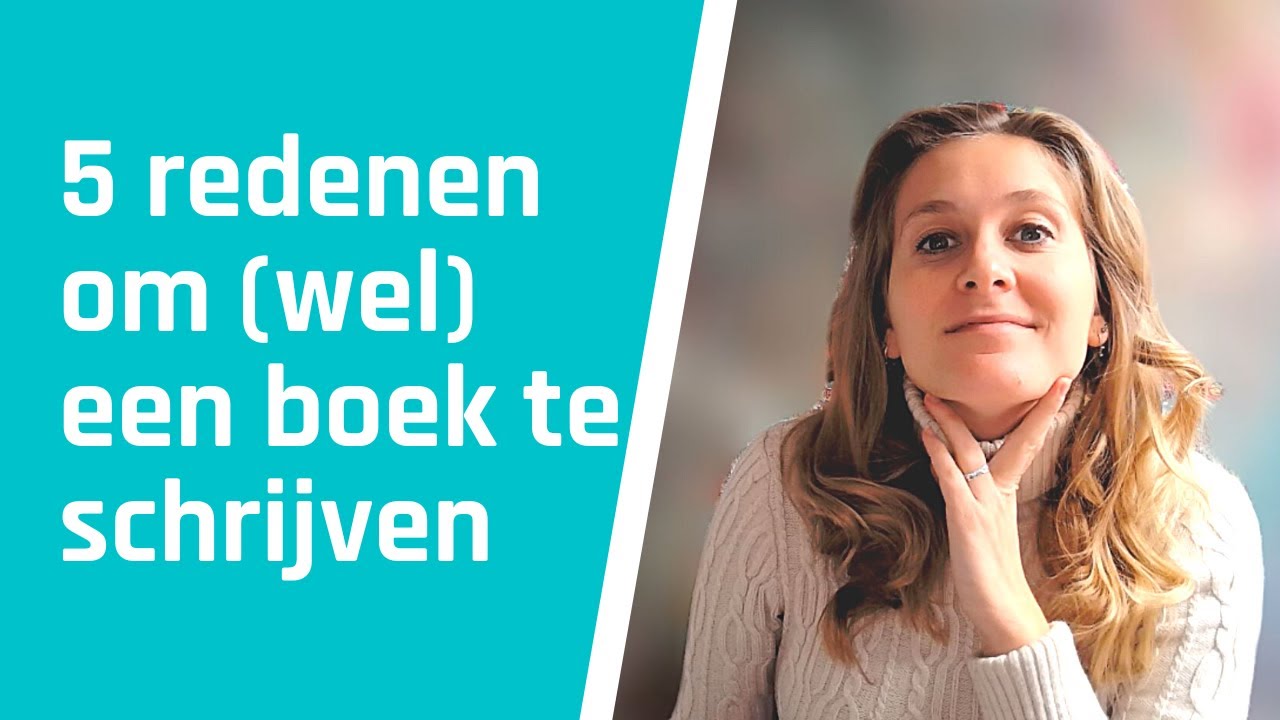 5 redenen om (wel) een boek te schrijven