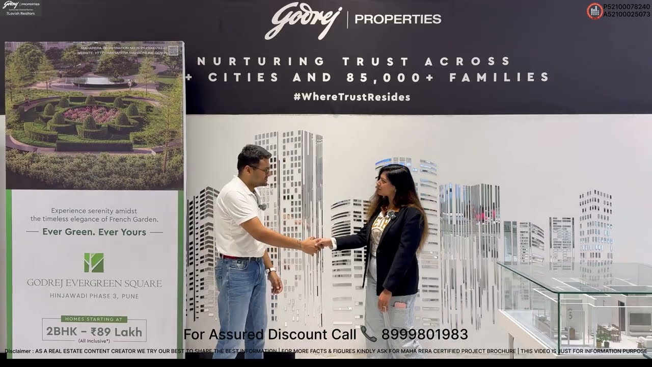 Godrej Evergreen Square New Launch Of Spacious 2BHK & 3BHK Hinjewadi Phase 3 Next To Metro Station 