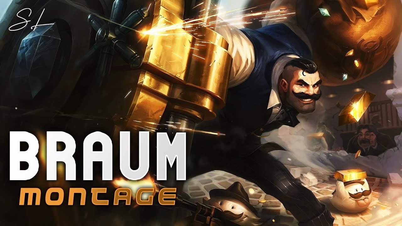 Braum Montage | The Heart of the Freljord | Braum Carry | Braum Outplays | LoL Season 12 |
