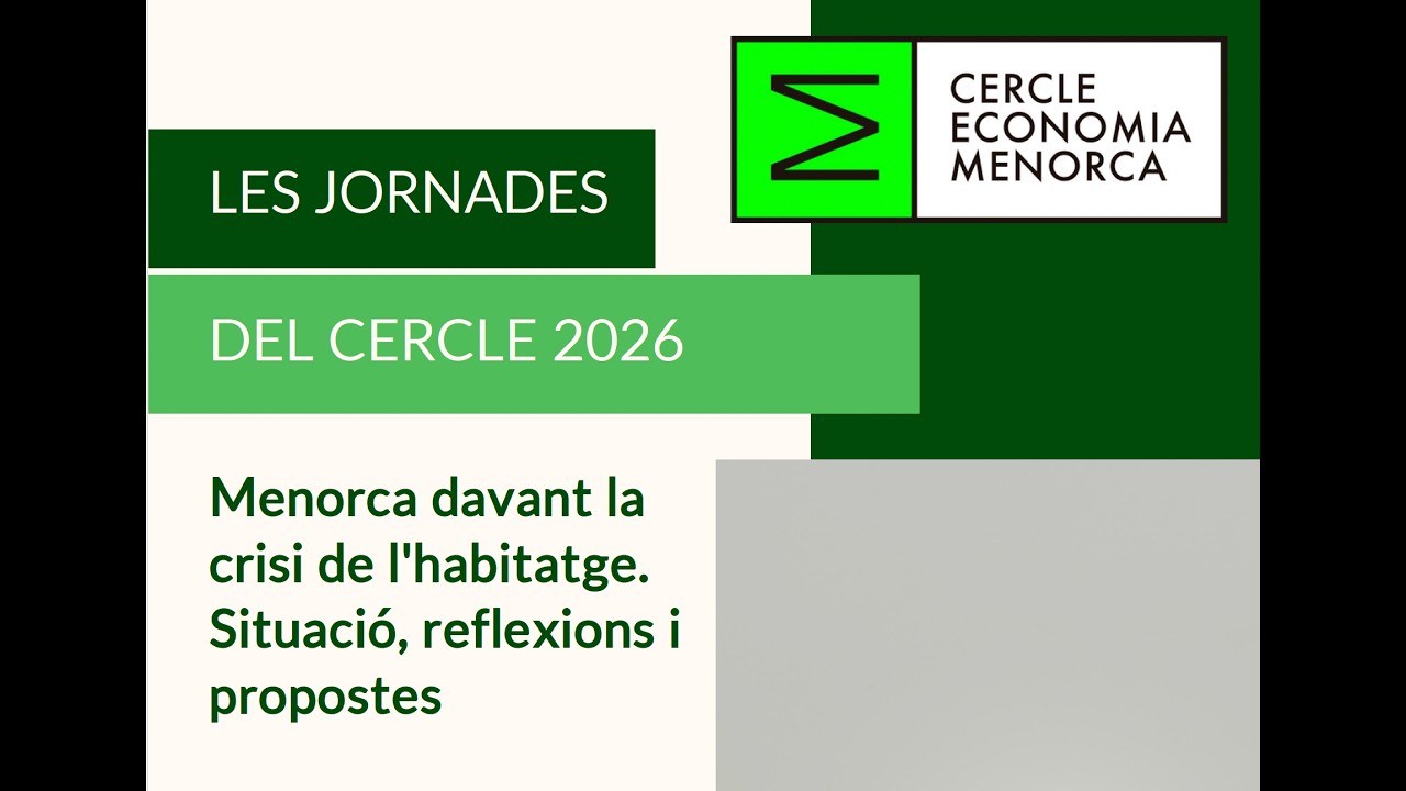 Jornades Habitatge dissabte 14 març 2026 segon torn