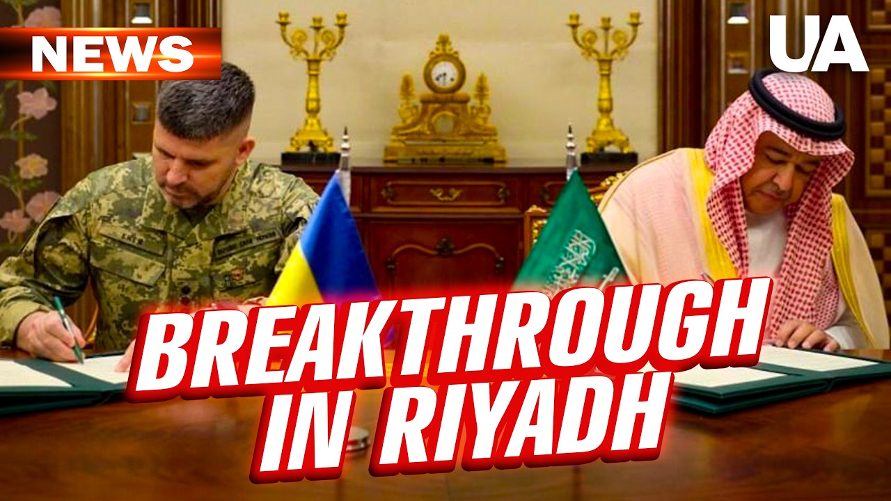 URGENT: Ukraine and Saudi Arabia SIGN military cooperation agreement!